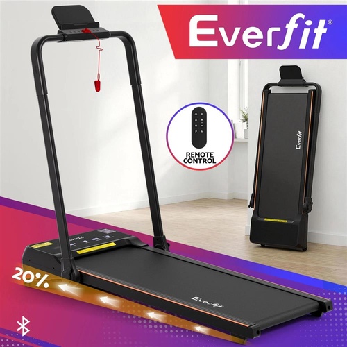 Everfit 3 in 1 Walking Pad Treadmill 20% Auto Incline Under Desk Foldable Treadmills for Home With 40cm Wide Belt