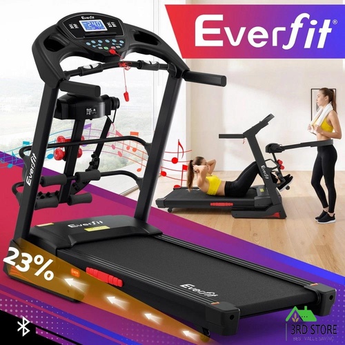 Everfit Treadmill Electric Home Gym Fitness Exercise Machine w/ Massager 480mm
