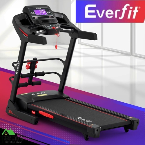 Everfit Treadmill Electric Home Gym Fitness Exercise Machine w/ Sit Up Bar 480mm