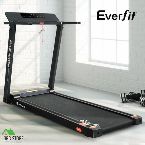 Everfit Treadmill Electric Fully Foldable Home Gym Exercise Fitness Black 45cm