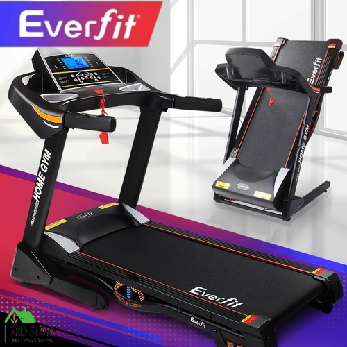 Everfit Treadmill Electric Auto Incline Home Gym Exercise Machine Fitness 48cm