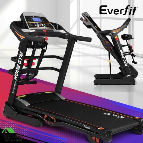 RETURNs Everfit Electric Treadmill Auto Incline Home Gym Exercise Machine 48cm