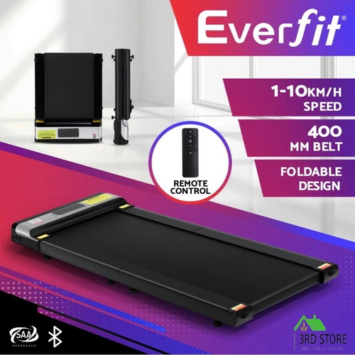 Everfit Treadmill Electric Walking Pad Under Desk Home Gym Fitness Foldable Belt