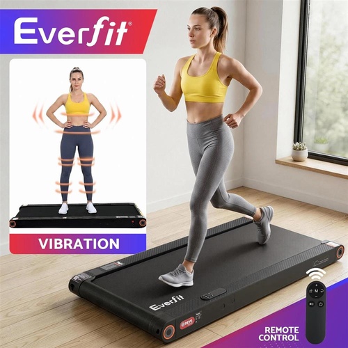 Everfit 4 in 1 Vibration Walking Pad Treadmill Under Desk Treadmills for HomeGym