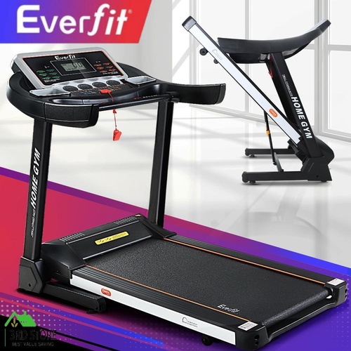 Everfit Treadmill Electric Auto Incline Home Gym Exercise Machine Fitness