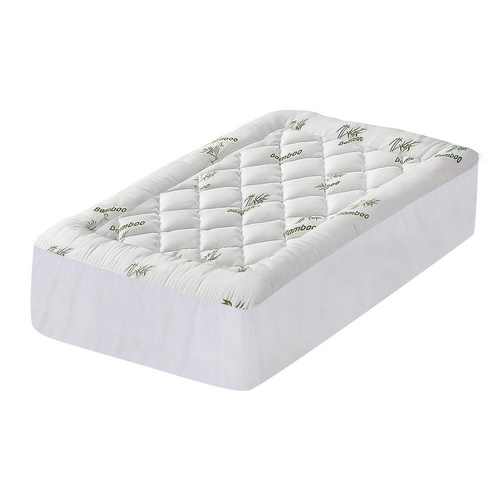 Giselle Mattress Topper 5cm Pillowtop toppers Bamboo King Single