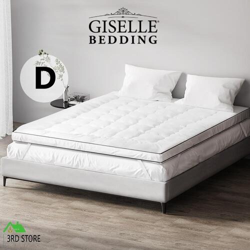 Giselle Bedding Mattress Topper Pillowtop Toppers Mattress Protector Double