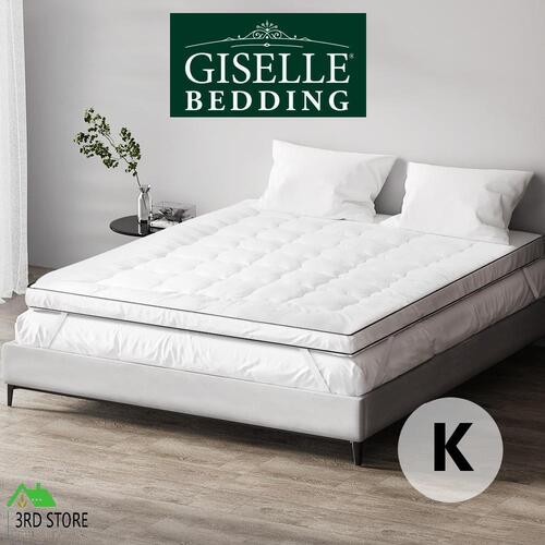 Giselle Bedding Mattress Topper Pillowtop Toppers Mattress Protector King