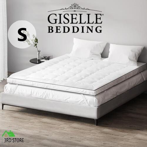 Giselle Bedding Mattress Topper Pillowtop Toppers Mattress Protector Single