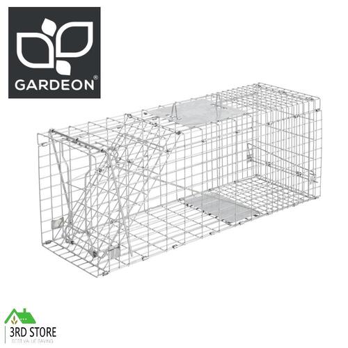 Humane Animal Trap Cage Possum Rabbit Bird Cat Live Catch Folding 66x23cm