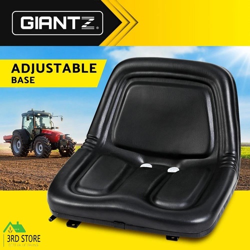 Giantz Tractor Seat Forklift Excavator Truck Universal Backrest Chair Adjustable