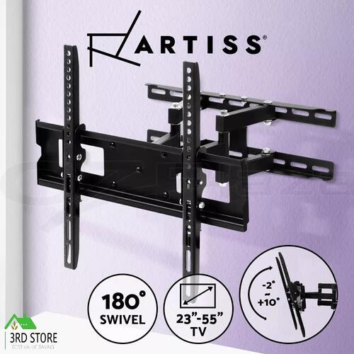 Artiss TV Mount Wall Bracket Tilt Swivel Flat Slim LED LCD 23 32 42 50 55 inch