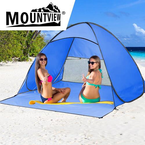 Mountview Pop Up Beach Tent Camping Portable Hiking Tents 2/4 Person Shelter