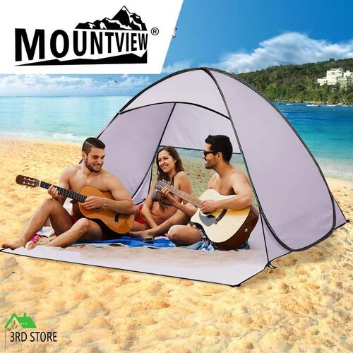 Mountview Pop Up Beach Tent Camping Portable Hiking Tents Shelter