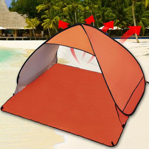 Mountview Pop Up Tent Camping Beach Tents 4 Person Portable Hiking Shelter