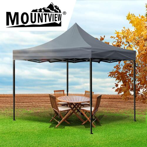Mountview Gazebo Marquee Gazebos 3x3 Tent Outdoor Camping Canopy Wedding Folding