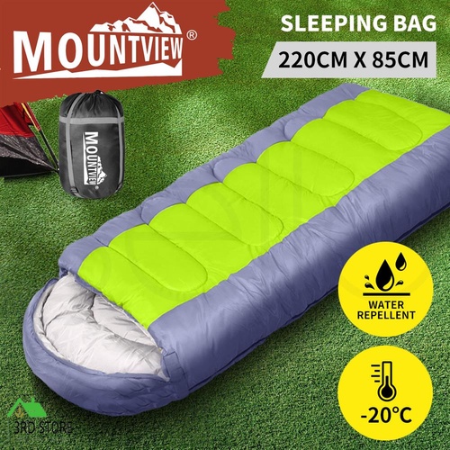 Mountview Sleeping Bag Outdoor Camping Single Bags Hiking Thermal Winter -20