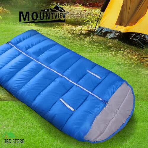 Mountview Single Sleeping Bag Bags Outdoor Camping Hiking Thermal 0-20? Tent