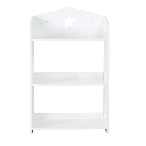 Stella Bookcase 3-tier (white)