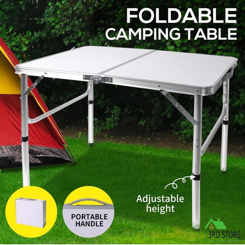 Levede Folding Camping Table Aluminium Portable Picnic Outdoor Foldable BBQ Desk