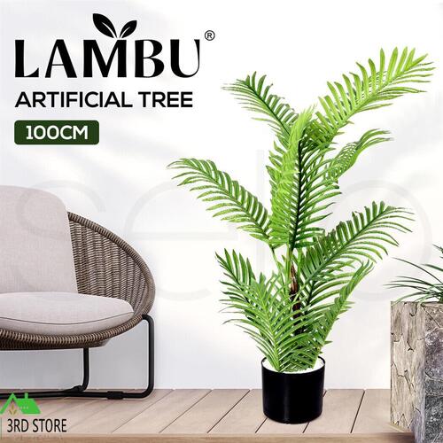 Lambu 100cm Artificial Plant Tree Room Garden Indoor Outdoor Fake Home Decor