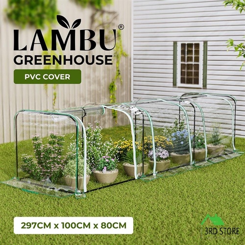 Lambu Portable Mini Greenhouse Tent PVC Garden Shed Bed Planter Box Waterproof