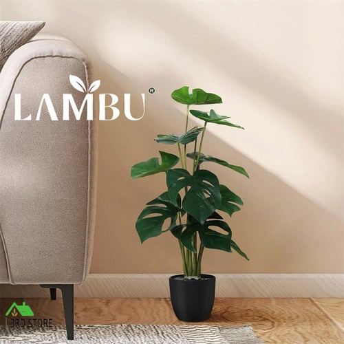 Lambu Artificial Plant Fiddle Leaf Fig Tree Fake Greenery Indoor Outdoor 50CM