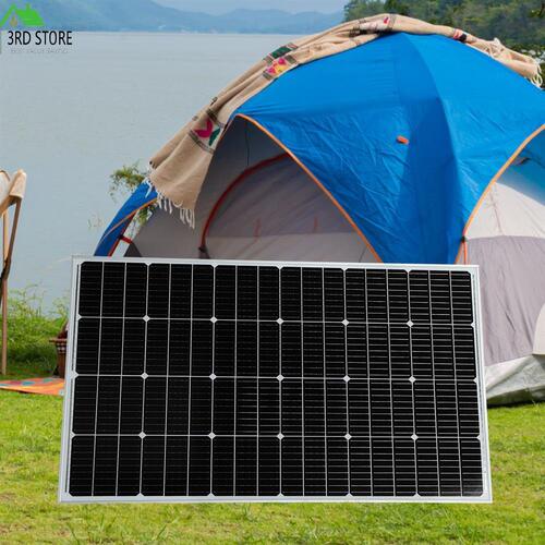 12V 300W Solar Panel Kit Mono Caravan Camping Power Controller Charging USB Home