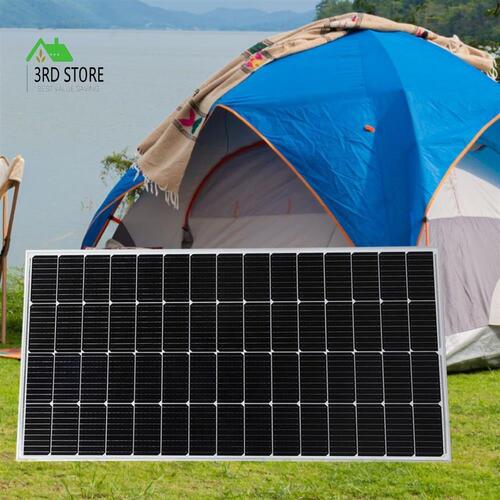 12V 350W Solar Panel Kit Mono Caravan Camping Power Controller Charging USB Home