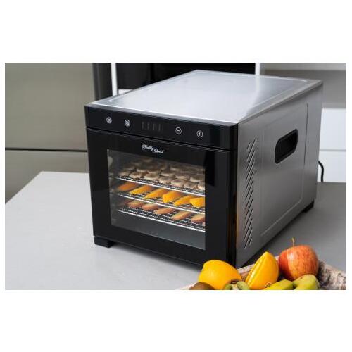 Stainless Steel Food Dehydrator with Large Capacity 6 Trays FD306
