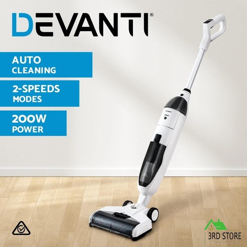 RETURNs Devanti Wet Dry Stick Vacuum Cleaner Mop LED Display Auto Cleaning 200W