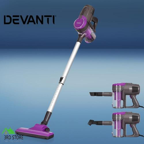 Devanti Handheld Vacuum Cleaner Stick Handstick Corded Bagless Vacuums Vac 500W