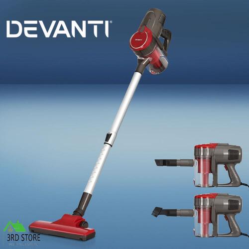 Devanti Handheld Vacuum Cleaner Stick Handstick Corded Bagless Vacuums 500W