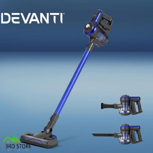 Devanti Handheld Vacuum Cleaner Cordless Handstick Stick 250W Brushless Motor