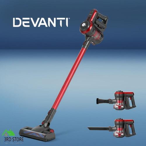 Devanti Handheld Vacuum Cleaner Cordless Stick Handstick 250W Brushless Motor