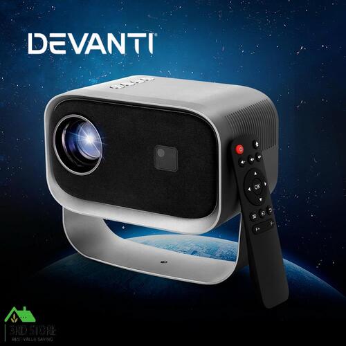 Devanti Mini Video Projector 1080P Portable Wifi Android Home Theater Movie HD