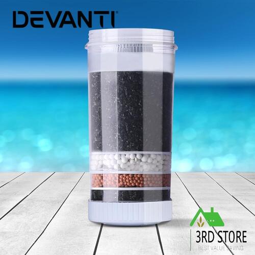 Devanti Water Cooler Filter Purifier System Ceramic Carbon Mineral Cartridge x1