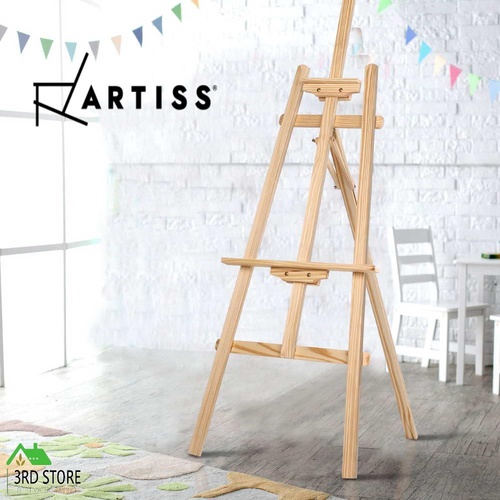 Artiss Easel Stand Painting Easels Wedding Wooden Tripod Stand Display 147cm