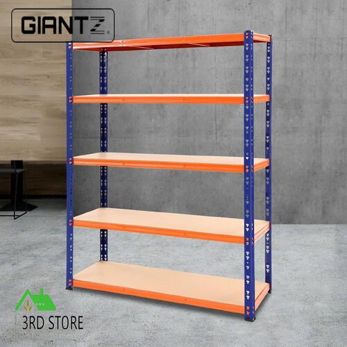 Giantz 1.2M Warehouse Rack Shelf Storage Racking Shelving Garage Shelves Steel