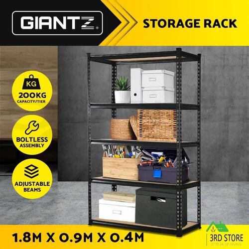 Giants 1.8M Warehouse Shelving Rack Racking Garage Steel Metal Storage Shelves