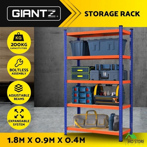 1.8M Giantz Garage Shelving Warehouse Rack