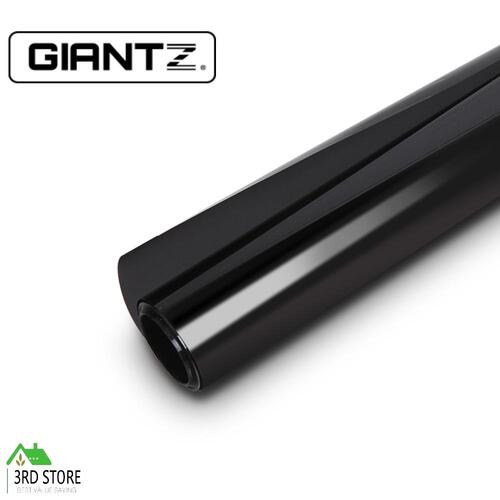 Giantz Window Tint Film Black Roll 35% VLT Car Home House 100cm X 30m Tinting Tools