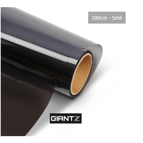 Window Tint Film Black Roll 5% VLT Car Home House 100cm X 30m Tinting tools