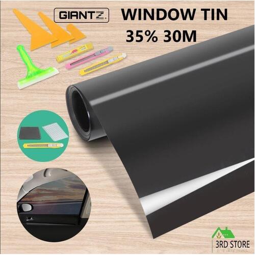Window Tint Film 35% VLT Car Home 152cm X 30m Tinting Tools Black