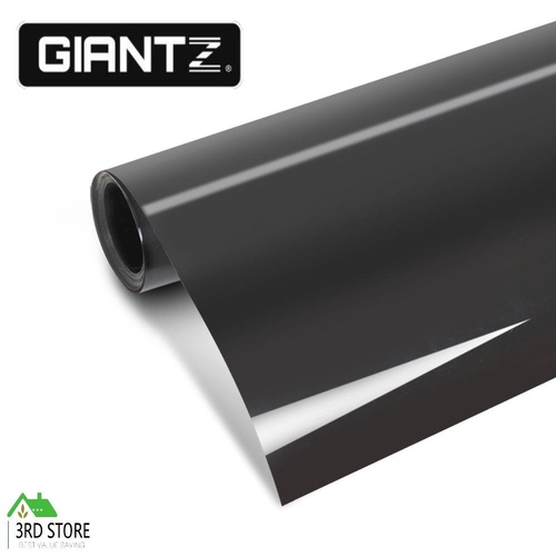 Giantz Window Tint Film Black Roll 15% VLT Car Auto Home 76cm X 7m Tinting Tools