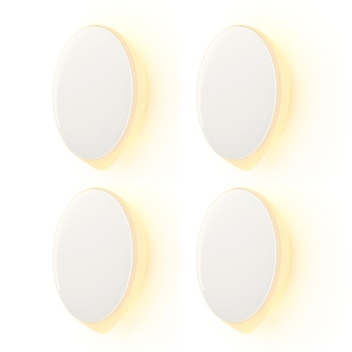 AIPOWER Motion Sensor Night Light USB-C Rechargeable Closet Light 4 Packs
