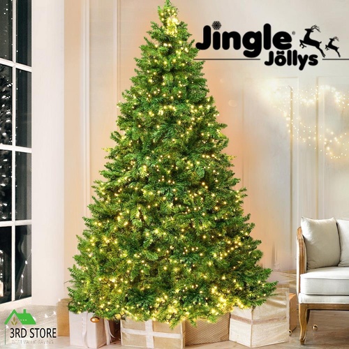 Jingle Jollys Christmas Tree 2.1m Xmas Tree Decorations 1134 LEDs