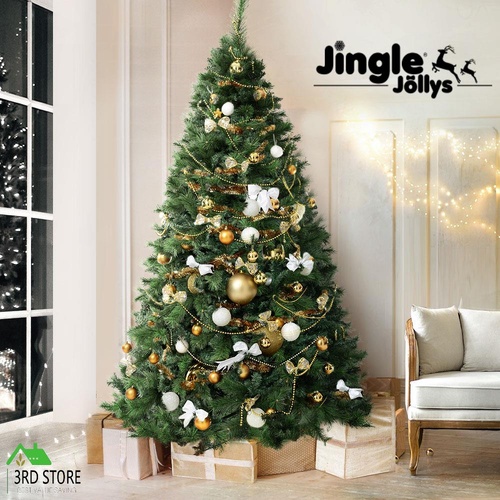 Jingle Jollys Christmas Tree 2.1M Xmas Trees Decorations Pine-Needle 1584 Tips