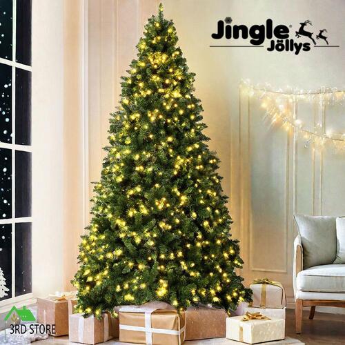 Jingle Jollys Christmas Tree 2.7M LED Xmas Tree Party Decorations 2590 Tips
