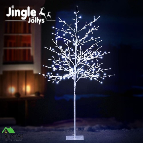 Jingle Jollys Solar Christmas Tree 1.5M 304 LED Trees With Lights